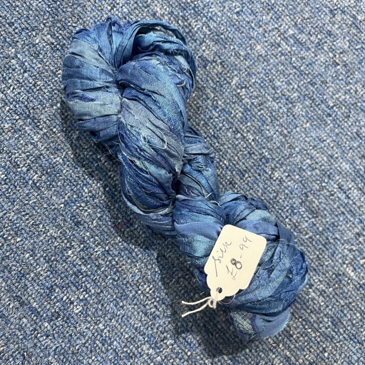 Sari Silk - Blue 2