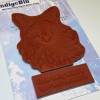 Freddy Fox A6 Red Rubber Stamp