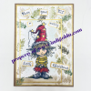 Dress Up - Elf A6 Red Rubber Stamp