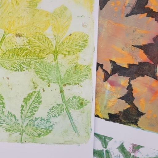 Gelli Plate Printing Class No.2 Video Class