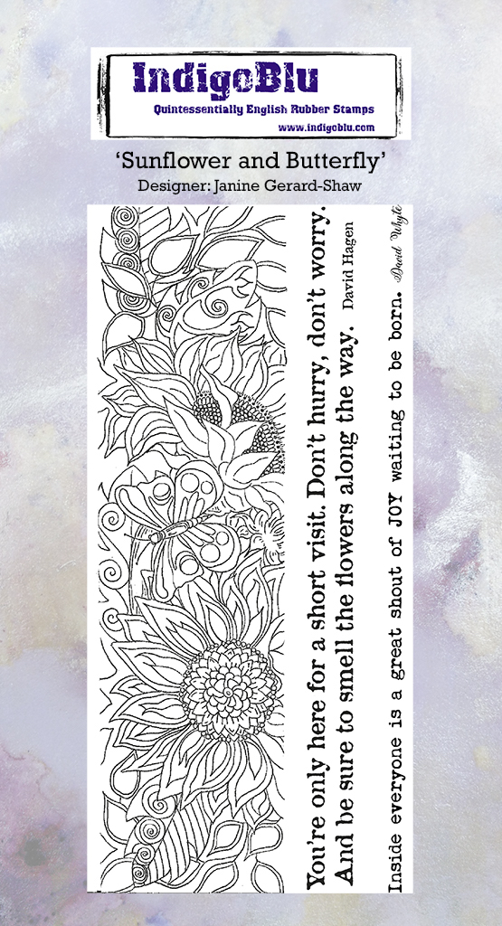 Sunflower Name Stamp — Modern Maker Stamps